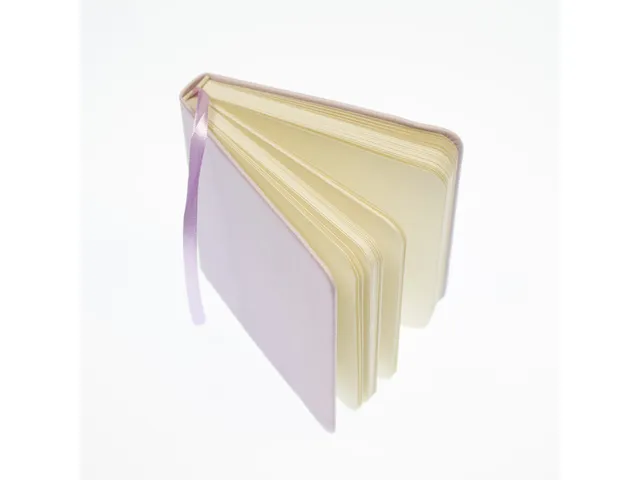 Schetsboek Kangaro 12x12cm violet PU hardcover 80 blad 140 grams roomw