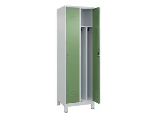locker voor scheiding van kleding,HxBxD 1950x600x500mm,2vak - 2