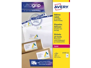 Adresetiket Avery L7173-250 99.1x57mm Wit Laserprinter 2500 Stuks - 2