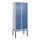 locker,HxBxD 2120x800x500mm,2vak,vak B 400mm,cil.-slot,voetonderstel