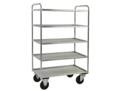 etagewagen,draagverm. 400kg,5etage(s),laadvl. LxB 900x440mm,staaletage