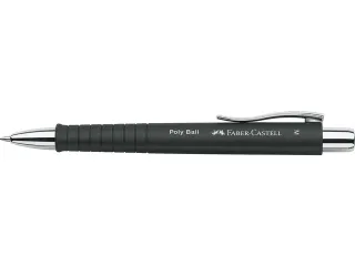 Balpen Faber-Castell Polyball M zwart - 2