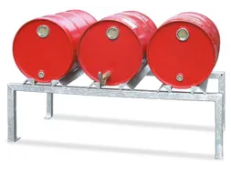 Vatenbok Staal 1230x650x350mm Voor 3x60l Vatensteun Hoekprofiel