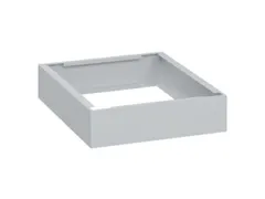 sokkel,HxBxD 100x400x500mm,kunststof,RAL7035,meerprijs