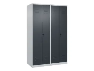 PBM-locker,HxBxD 1850x1200x500mm,4vak,vak B 300mm,draaigrendel - 1