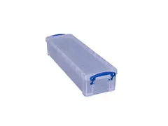 Opbergbox Really Useful 1.5 liter 355x100x70mm transparant wit