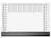 Designonderlegger Sigel Office 27/28 59,5x41cm dag/week- planner 40 ve