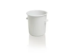 ton,HxØ 530x515mm,75l,HDPE,naturel wit - 2