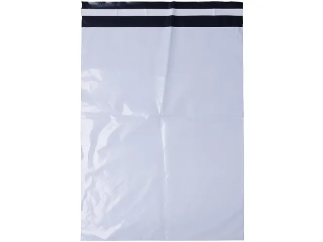 Pochette d'expédition 400x500x40mm LDPE blanc 100 pièces