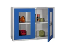Hangkast 600x800x300mm Achterwand Glad Ral 7035 Front Ral 5010