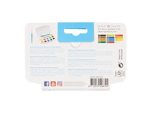 Aquarelverf Talens Art Creation set à 12 kleuren