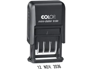 stempel mini-dater S120N, Nederlands - 2