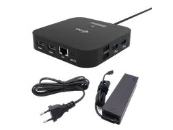 i-tec USB-C Dual HDMI Docking Station with Power Delivery 100 W