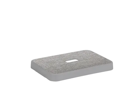 #Deksel Sigma Home 5L Stof lichtgrijs 24x16,5x2,5cm