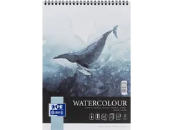 Aquarelblok Oxford Watercolour A5 20vel 300gr spiraal