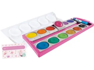 verfdoos 735/K12, glitter roze, 12 napjes - 4