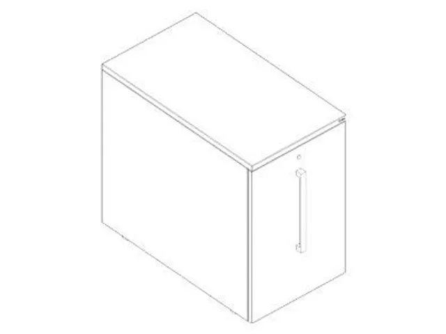 armoire à pharmacie HxlxP 720x450x800mm finition Chêne