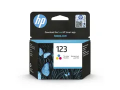 HP 123 F6V16AE DJ Inktcartridge 3-kleuren 100 pagina's