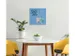 Glas Magneetbord Sigel Artverum Blue Structure mat 48x48cm