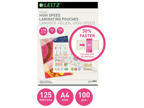 Lamineerhoes Leitz iLAM A4 High speed 125 mic