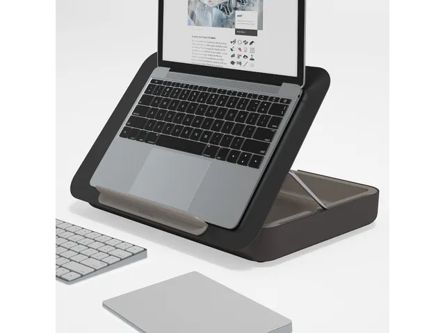 Laptopstandaard Addit Bento Toolbox 900 Zwart