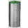 Afvalverzamelaar 120 Liter Rvs/Aluminium Traanplaat Ral6011