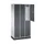 Dubbeldekse garderobekast,HxBxD 1950x920x500mm,3x2vak.,vak B 260mm