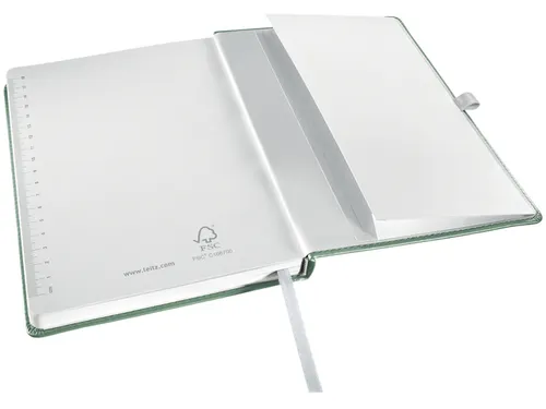 Notitieboek Leitz Style A5 lijn 160 pagina's groen