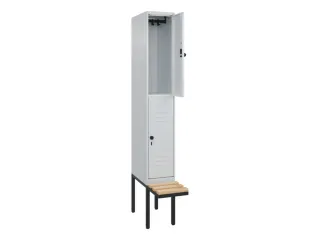 Dubbeldekse dekenkist,HxBxD 2120x300x815mm,1x2vak.,vak B 300mm - 2