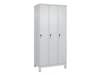 locker voor scheiding van kleding,HxBxD 1950x900x500mm,3vak - 1