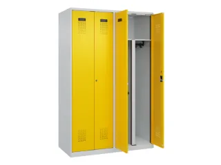 PBM-locker,HxBxD 1850x1200x500mm,4vak,vak B 300mm,cil.-slot - 1