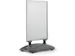 Durable stoepbord Heavy Base, uit aluminium, zilver, ft A1, met watert