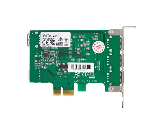 4-poort PCI Express Low Profile High Speed USB-kaart
