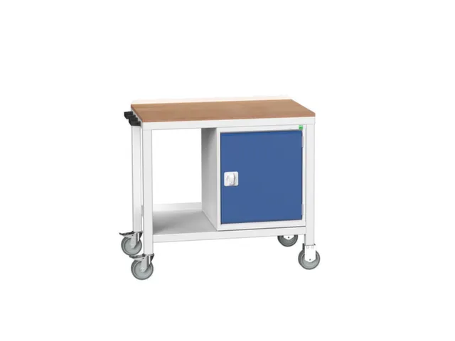 werkbank,verrijdbaar,HxBxD 930x1000x600mm,multiplexblad