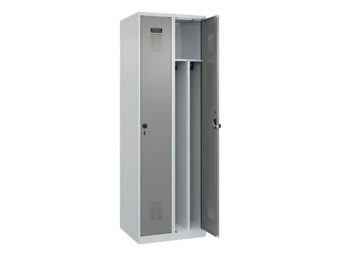 locker voor scheiding van kleding,HxBxD 1850x600x500mm,2vak