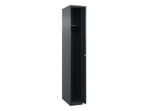 locker,HxBxD 1850x250x500mm,1vak,vak B 250mm,cil.-slot,staand op vloer