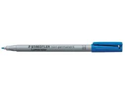 Viltstift Staedtler OHP Lumocolor 315 non permanent M 1.0mm Blauw