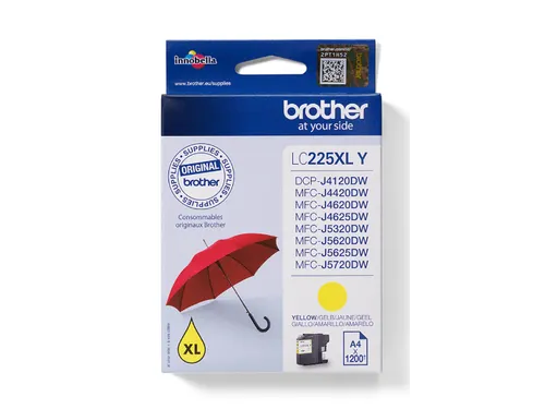 LC-225XLY Geel Inktcartridge 1200 pagina's