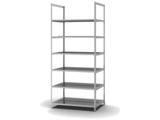 dossierstelling,grondveld,HxBxD 2200x1000x600mm,vaklast 90kg - 2