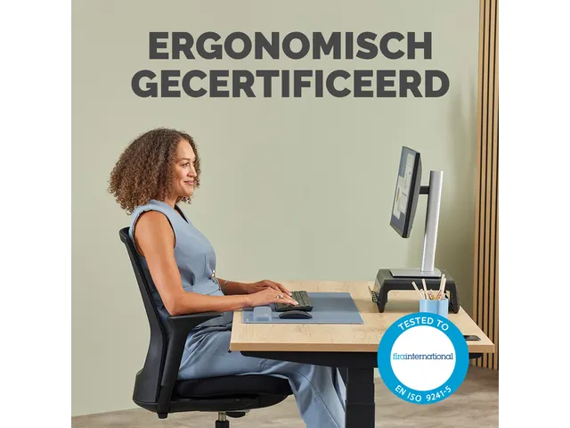 Polssteun Fellowes Breyta palm blauw 6x18cm