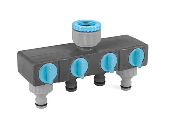 Cellfast - 4-weg Waterverdeler - Ideal Line Plus