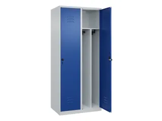 locker voor scheiding van kleding,HxBxD 1850x800x500mm,2vak - 2