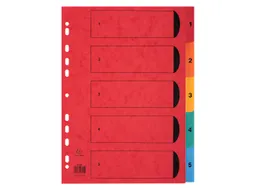 Tabbladen glanskarto n 225g bedrukt 1-5