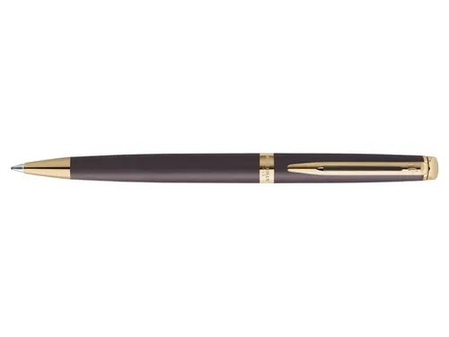 Balpen Waterman Hémisphère Fashion GT Medium metallic zwart