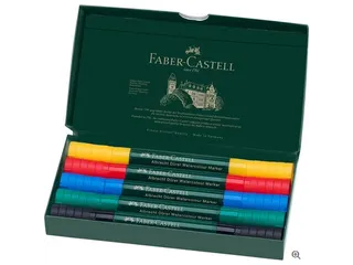 Aquarel marker Faber-Castell Albrecht Dürer doos a 5 stuks - 3