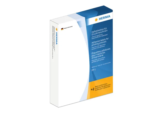 HERMA 2730 Drukkerij etiketten DP1 rond 16mm Wit 10000 stuks