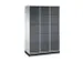 armoire multicases grand volume,RAL7035/RAL7021,HxlxP 1950x1220x500mm