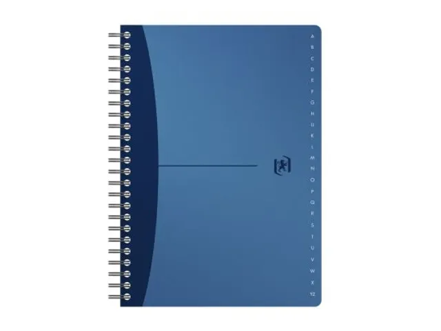 Indexboek Oxford Urban Mix A5 90vel alfabet lijn Assorti