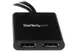 Mini Displayport Naar Displayport Multi-monitor Splitter 2-Poorts Hub