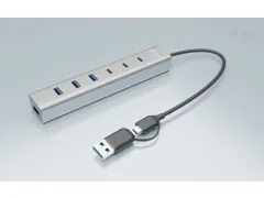 i-tec USB-C/USB-A Charging Metal HUB 7 port 3x USB-C, 4x USB-A